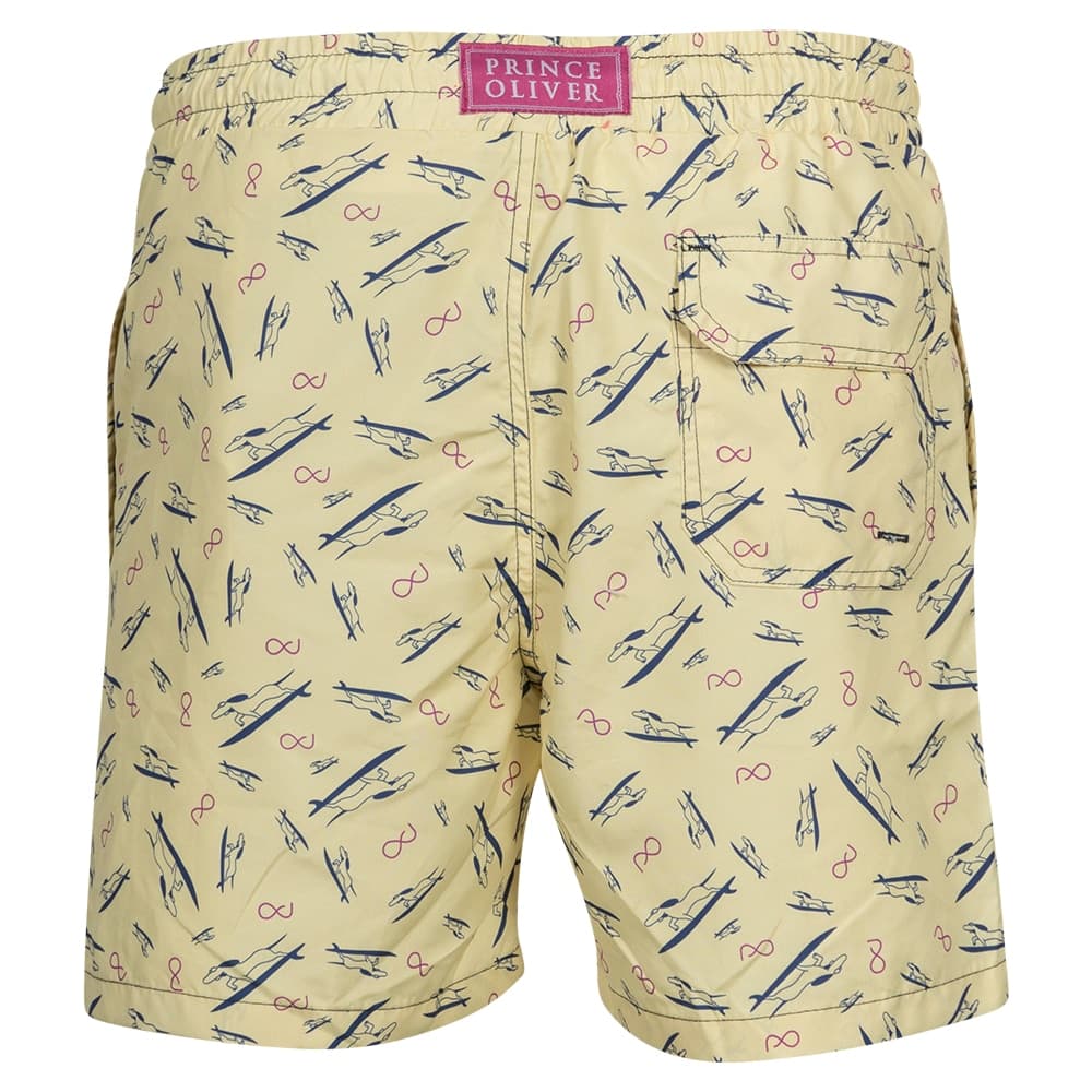 Μαγιό Κίτρινο με Σκυλάκια