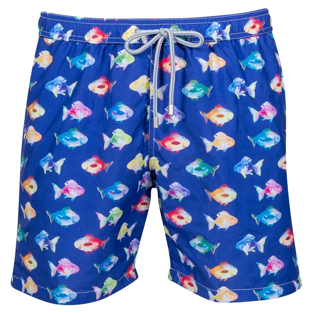 Μαγιό Μπλε με Ψάρια Limited Edition