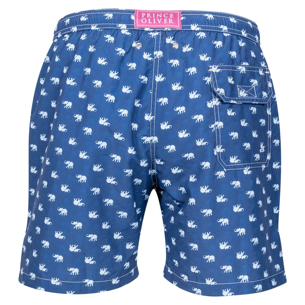 Μαγιό Μπλε με Ελεφαντάκια Limited Edition