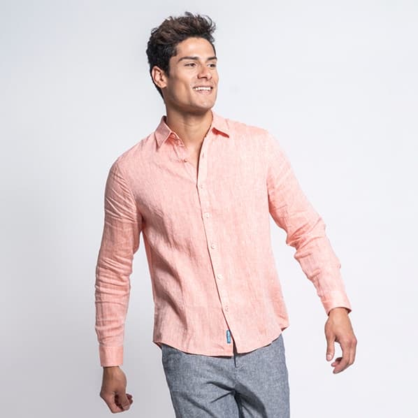 Men's Shirts Prince Oliver Orange