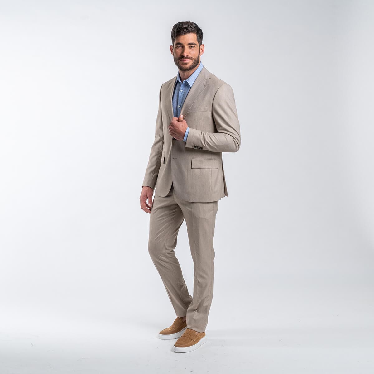 Κοστούμι Μπεζ (Modern Fit)