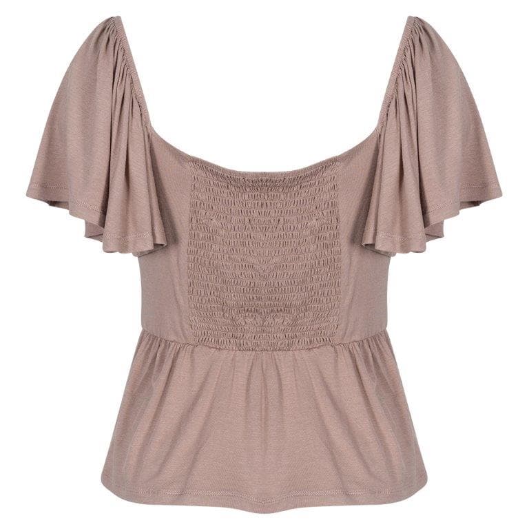 Γυναικεία Μπλούζα Καφέ