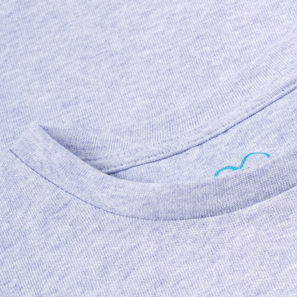 T-Shirt Eco Γκρι Round Neck (Modern Fit)