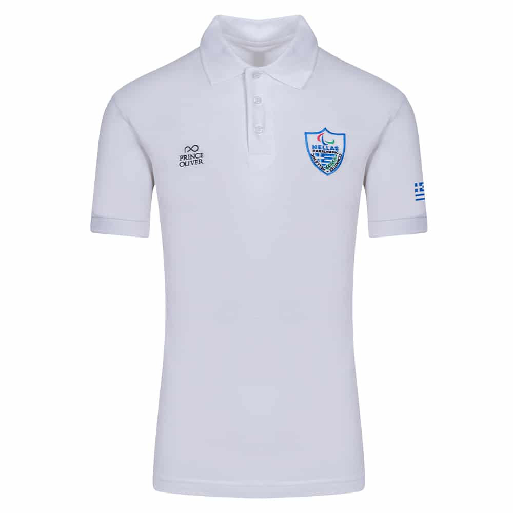 Men's Polo Shirts Prince Oliver White