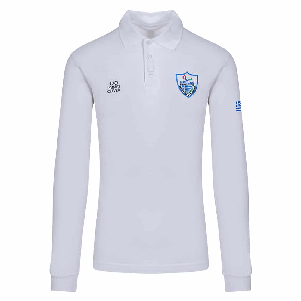 Men's Polo Shirts Prince Oliver White