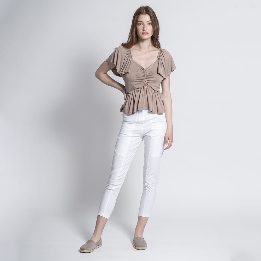 Γυναικεία Μπλούζα Καφέ