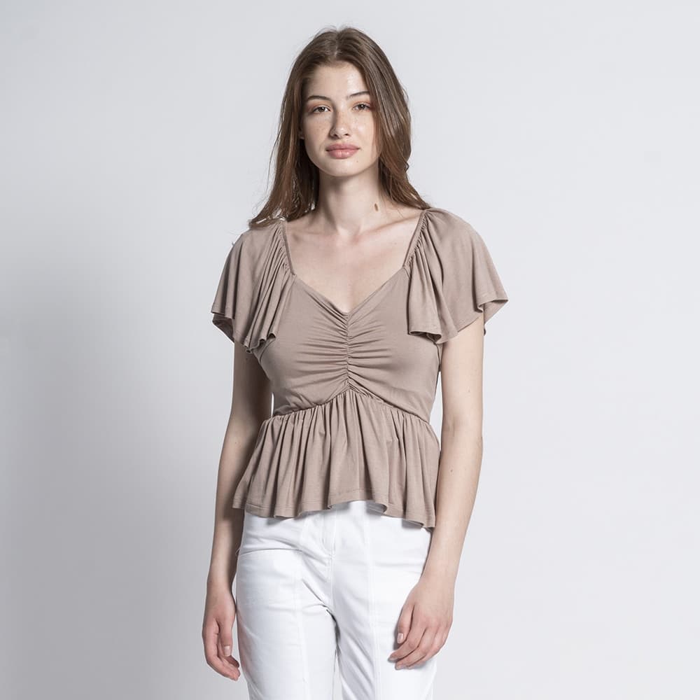 Γυναικεία Strapless Μπλούζα Ροζ