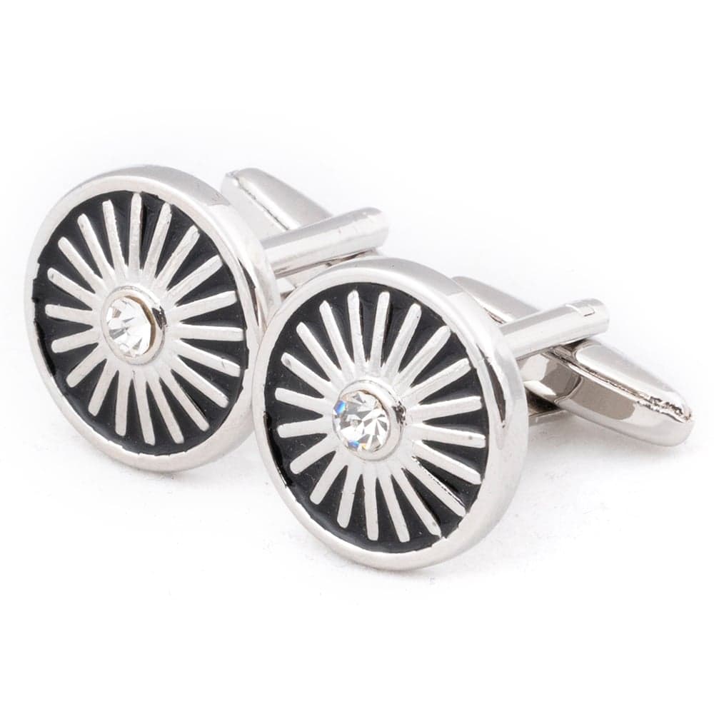 Men's Cufflinks Prince Oliver Silver