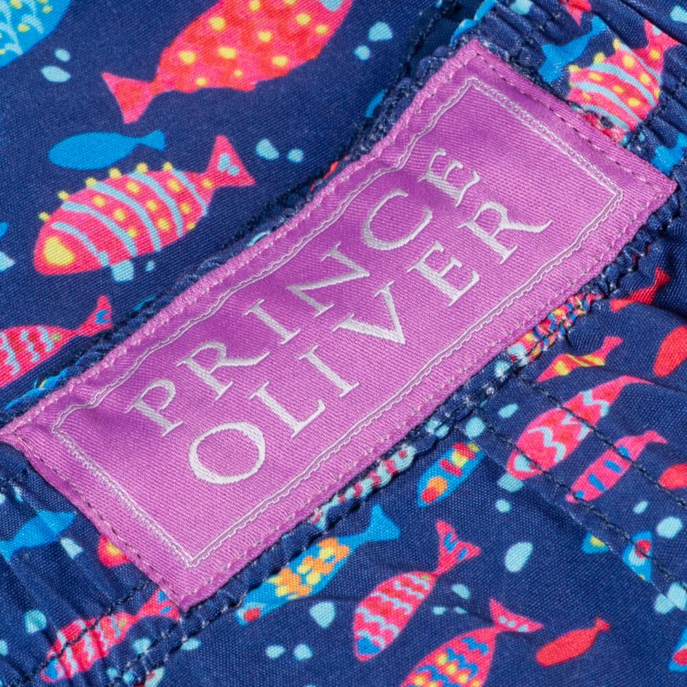 Μαγιό Μπλε με Ψάρια Limited Edition