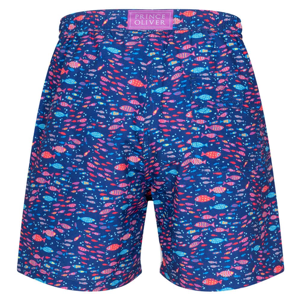 Μαγιό Μπλε με Ψάρια Limited Edition