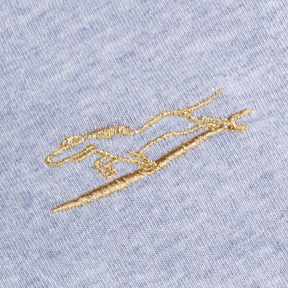 Γυναικείο T-Shirt Eco V-Neck Γκρι