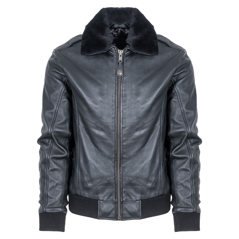 Men's Leather Jackets Prince Oliver Brown