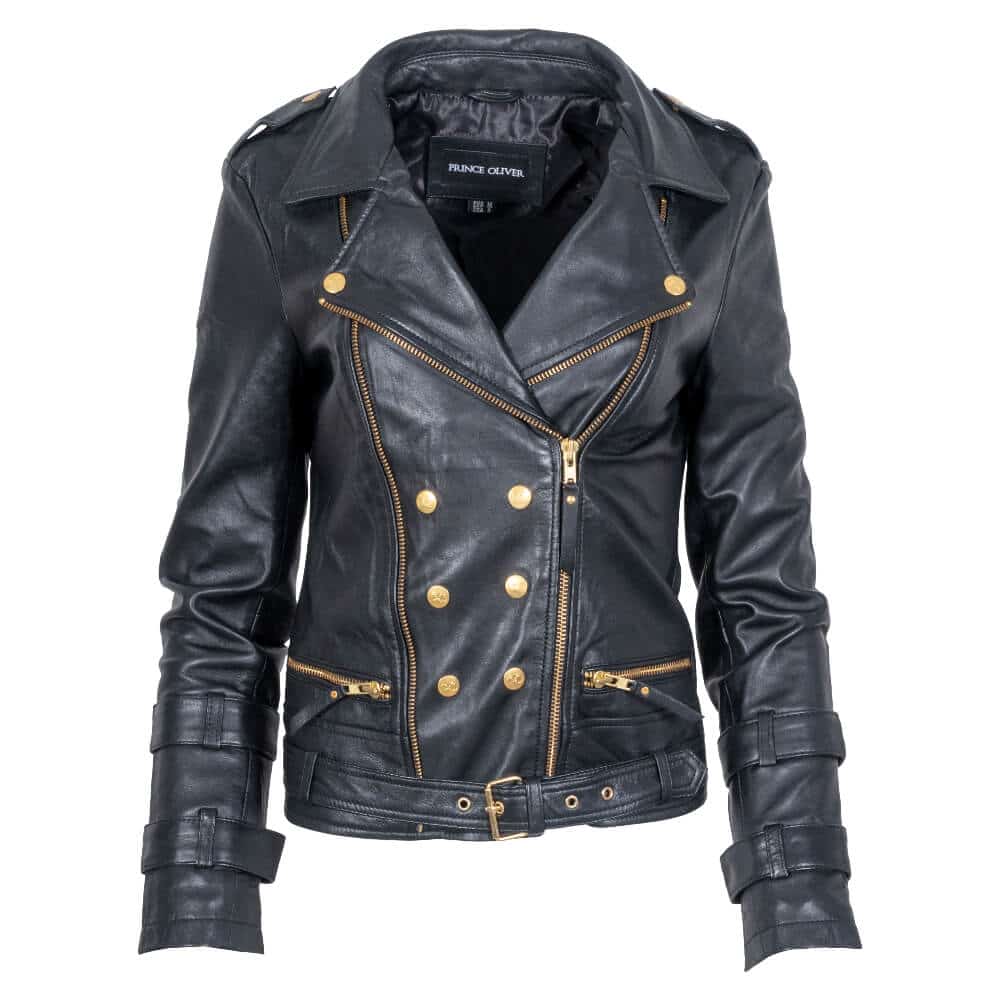 Δερμάτινο Μπουφάν Μαύρο 100% Leather