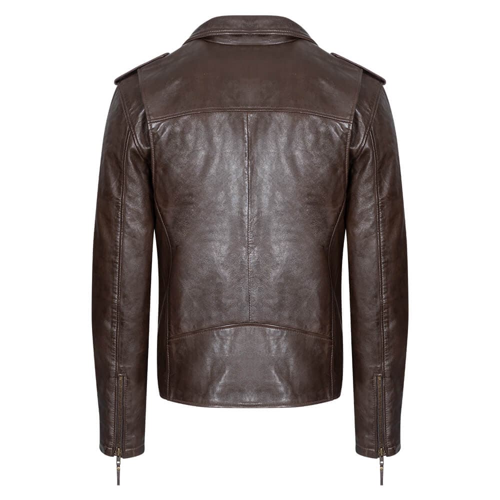Perfecto Jacket Καφέ 100% Leather (Modern Fit)