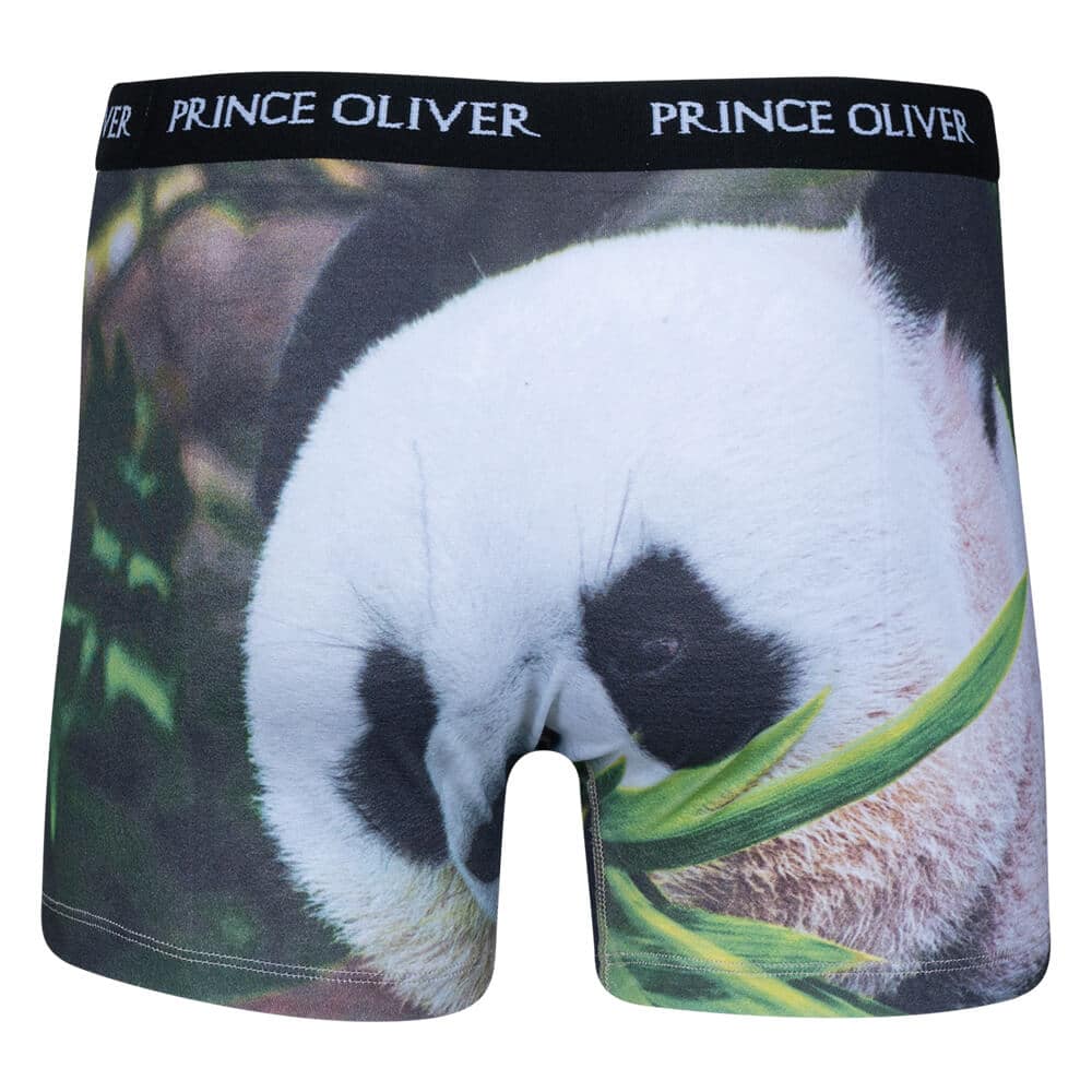 Boxer Πράσινο με Panda Cotton Stretch WILD LIFE COLLECTION