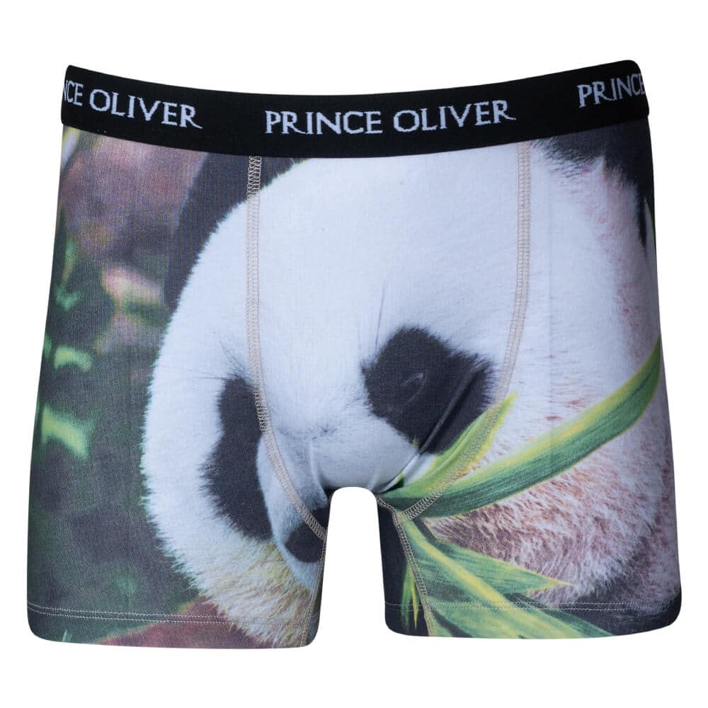 Boxer Πράσινο με Panda Cotton Stretch WILD LIFE COLLECTION