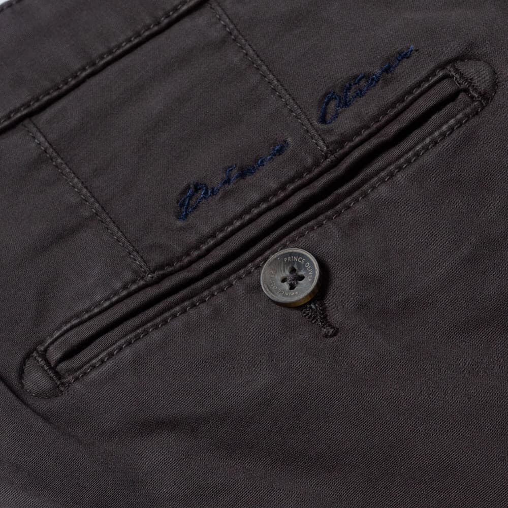 Winter Chino Λαδί 100% Cotton (Modern Fit)