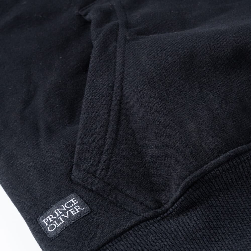 Athleisure Φούτερ Με Κουκούλα Μαύρο (Modern Fit)