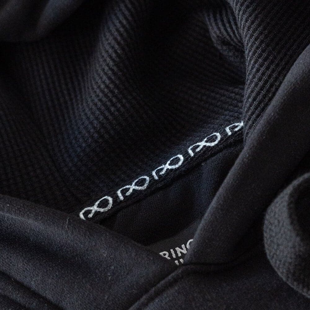 Signature Φούτερ Με Κουκούλα Μαύρο (Modern Fit)