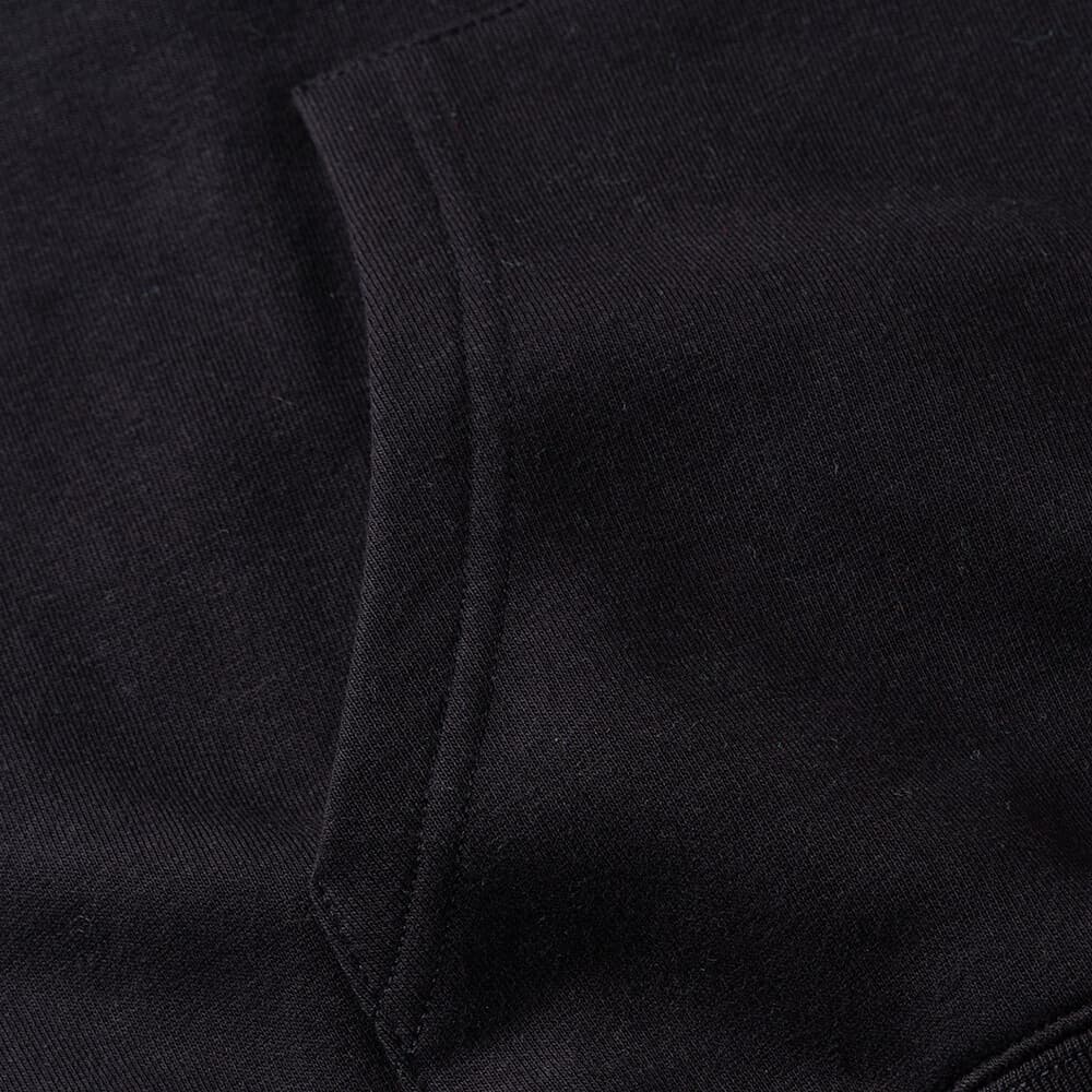 Φούτερ Μαύρο με Κουκούλα (Modern Fit)