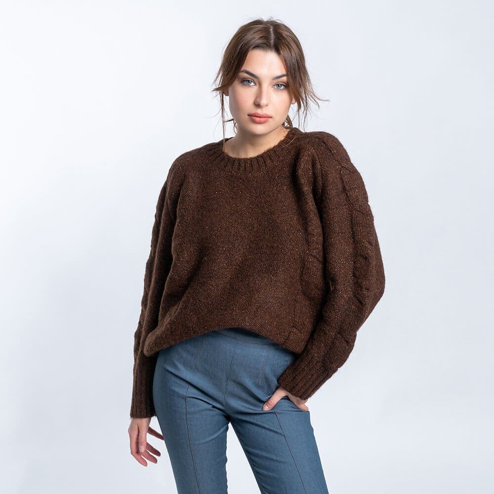 Women's Blouses Prince Oliver Brown