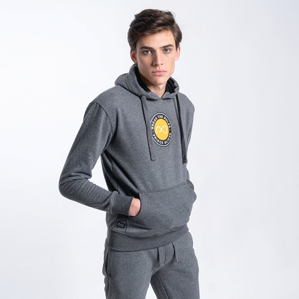 Men's Hoodies & Sweatshirts Prince Oliver Black