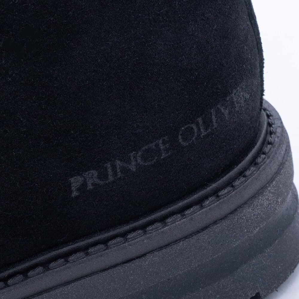 Μαύρα Δερμάτινα Dress Boots Suede