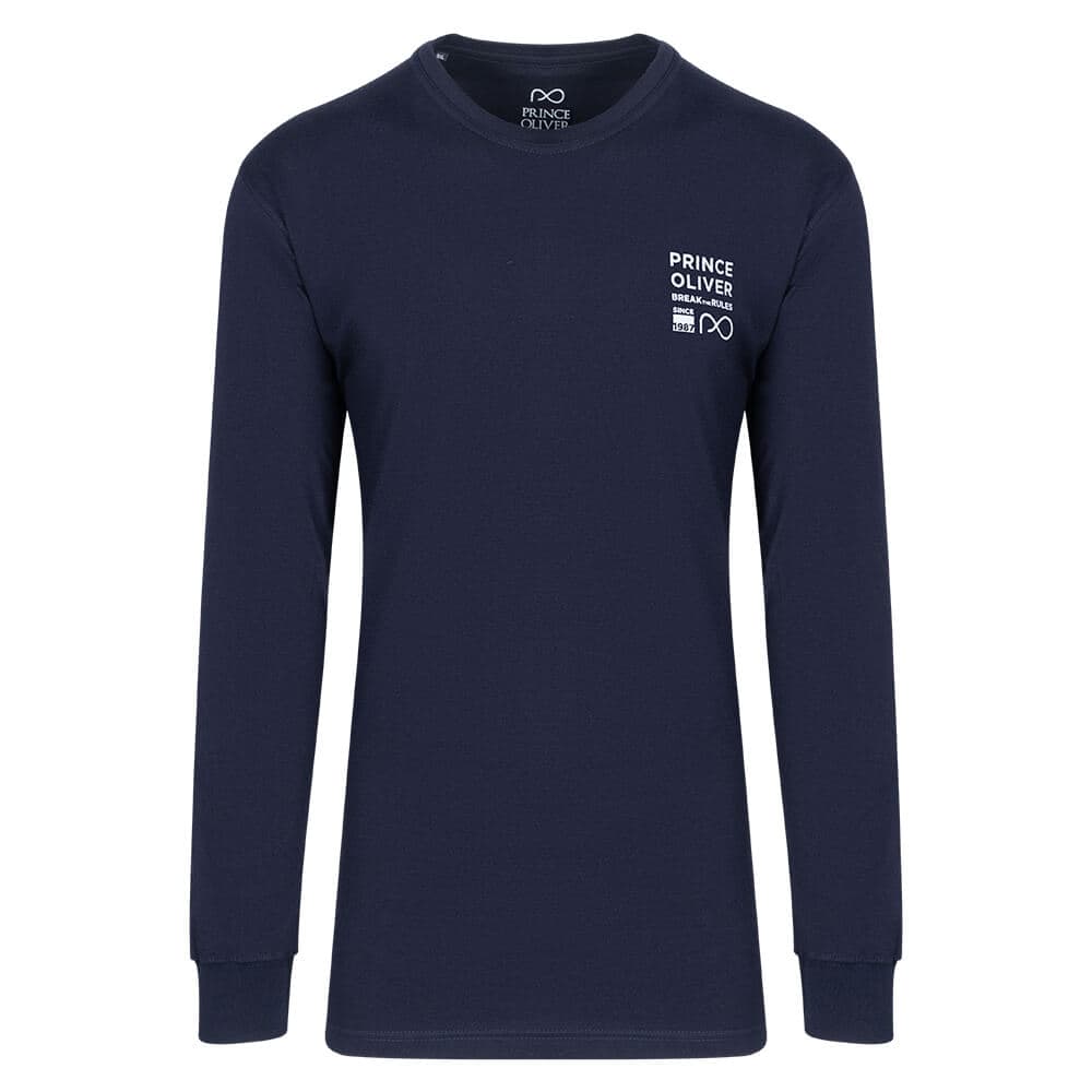 Men's Sweaters Prince Oliver Blue