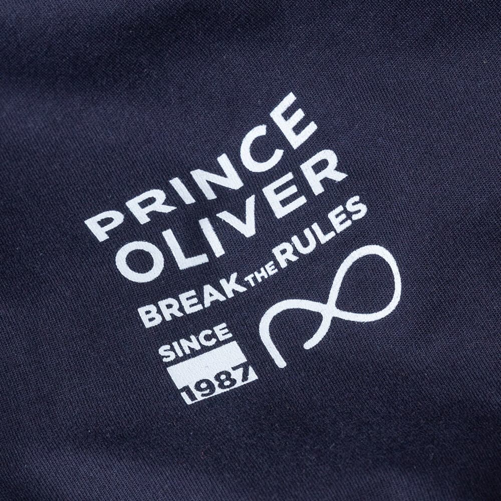 Plus Size Collection Μπλούζα Μπλε Σκούρο Round Neck (Comfort Fit) 100% Cotton Μόνο Μεγάλα Μεγέθη