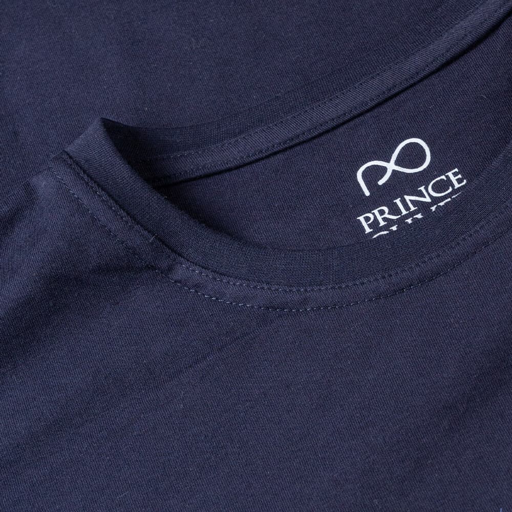 Plus Size Collection Μπλούζα Μπλε Σκούρο Round Neck (Comfort Fit) 100% Cotton Μόνο Μεγάλα Μεγέθη