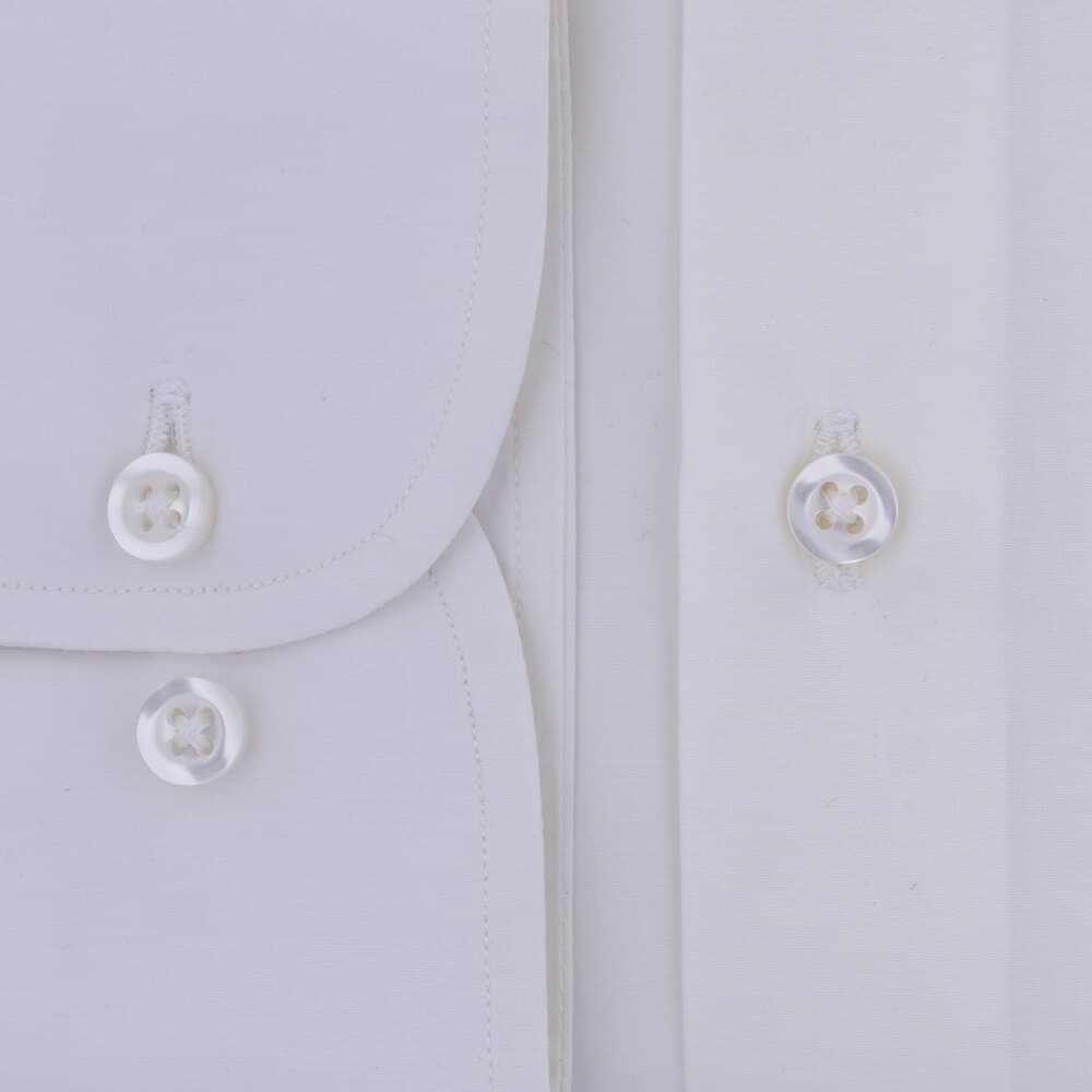 Superior Πουκάμισο Λευκό 100% Fine Cotton (Modern Fit)