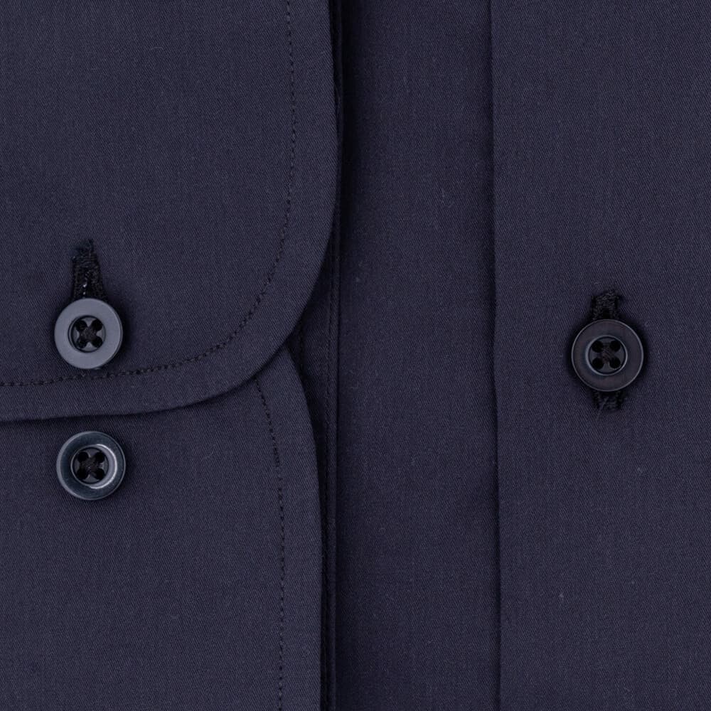 Superior Πουκάμισο Μαύρο 100% Fine Cotton (Modern Fit)