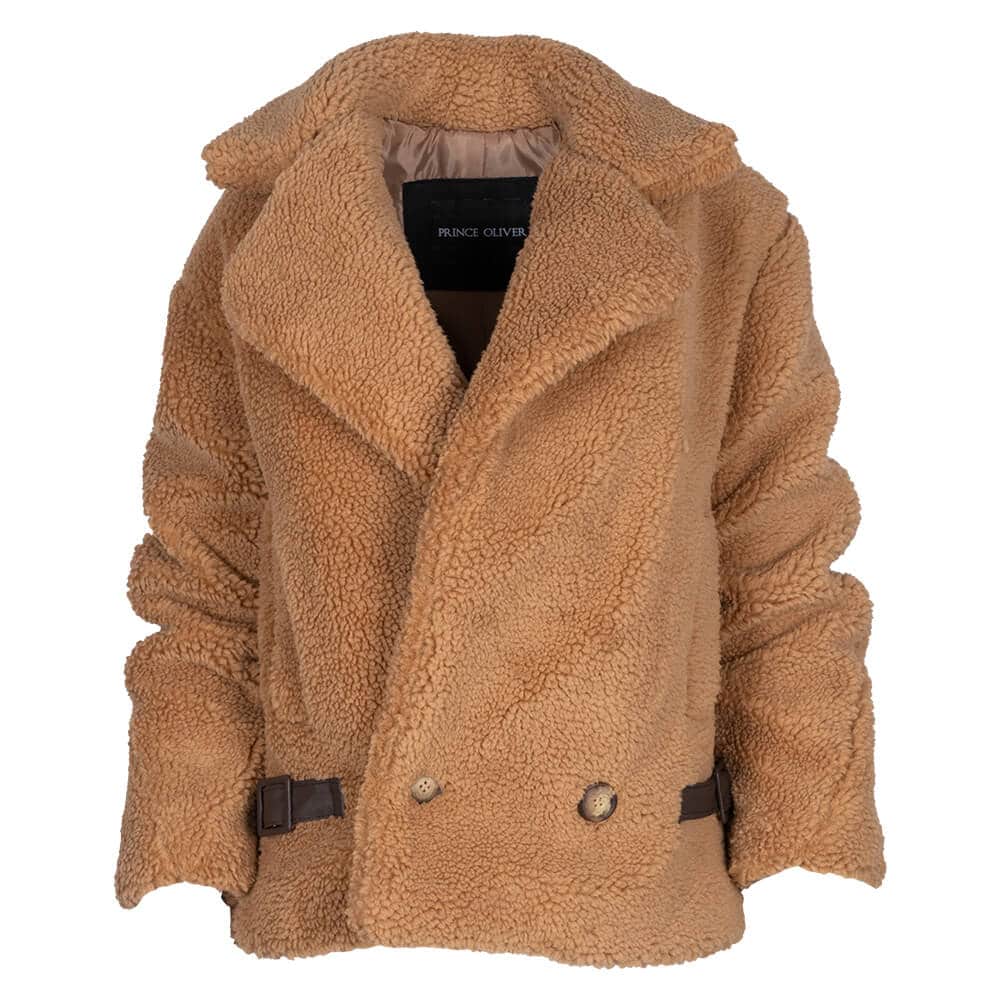 Teddy Bear Jacket Καμηλό