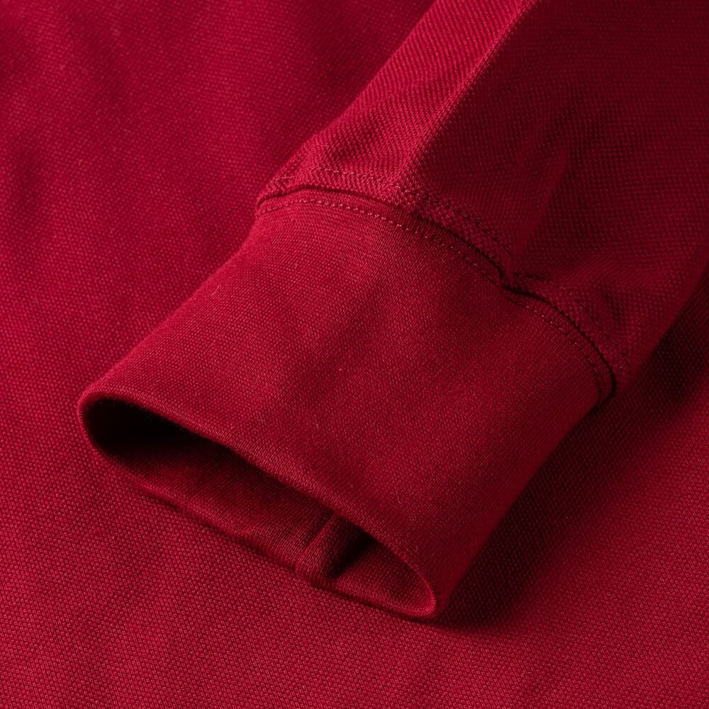 Plus Size Collection Polo Pique Μπορντώ 100% Cotton (Comfort Fit) Μόνο Μεγάλα Μέγεθη