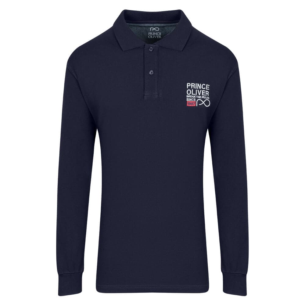 Men's Polo Shirts Prince Oliver Black