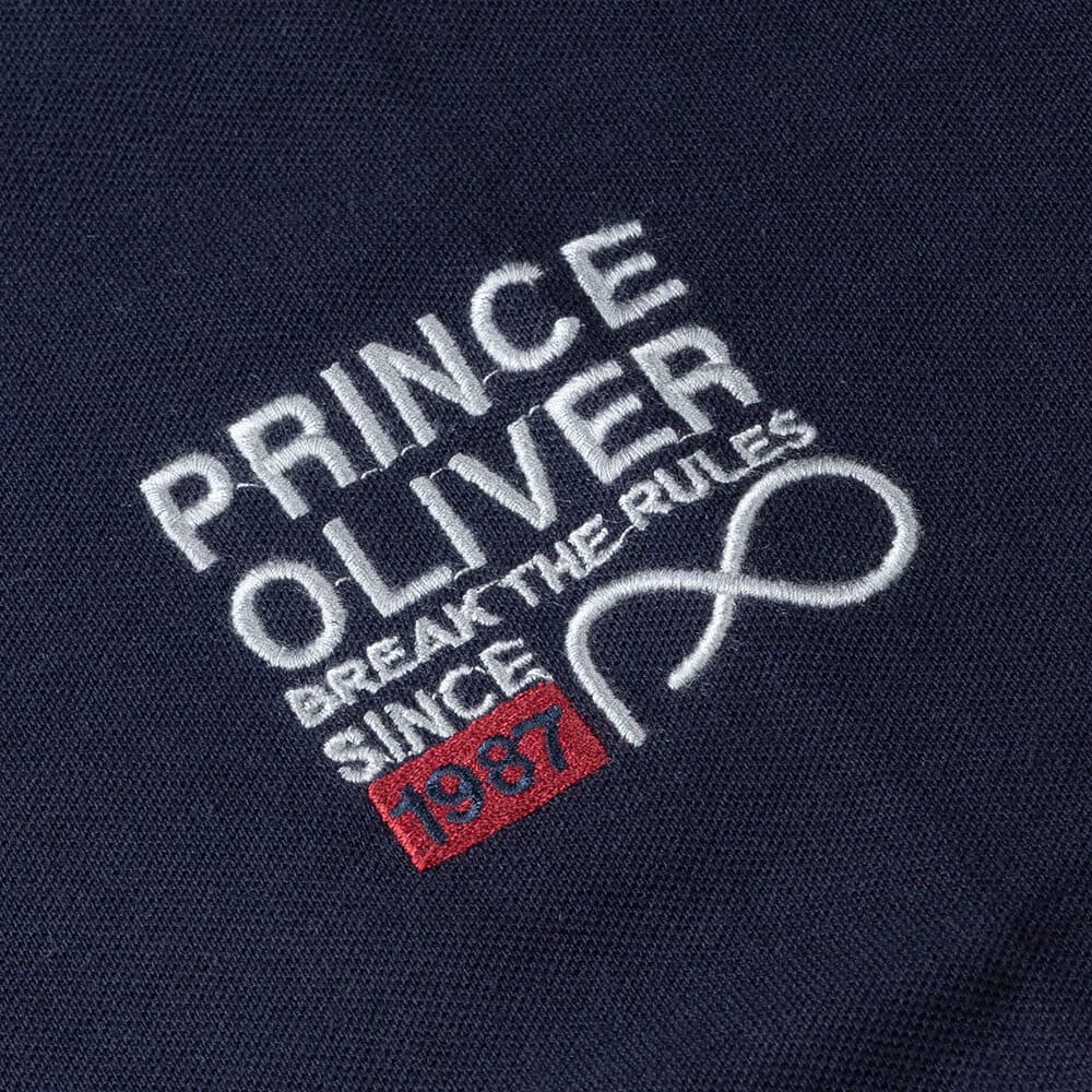 Plus Size Collection Polo Pique Μπλε Σκούρο 100% Cotton (Comfort Fit) Μόνο Μεγάλα Μέγεθη