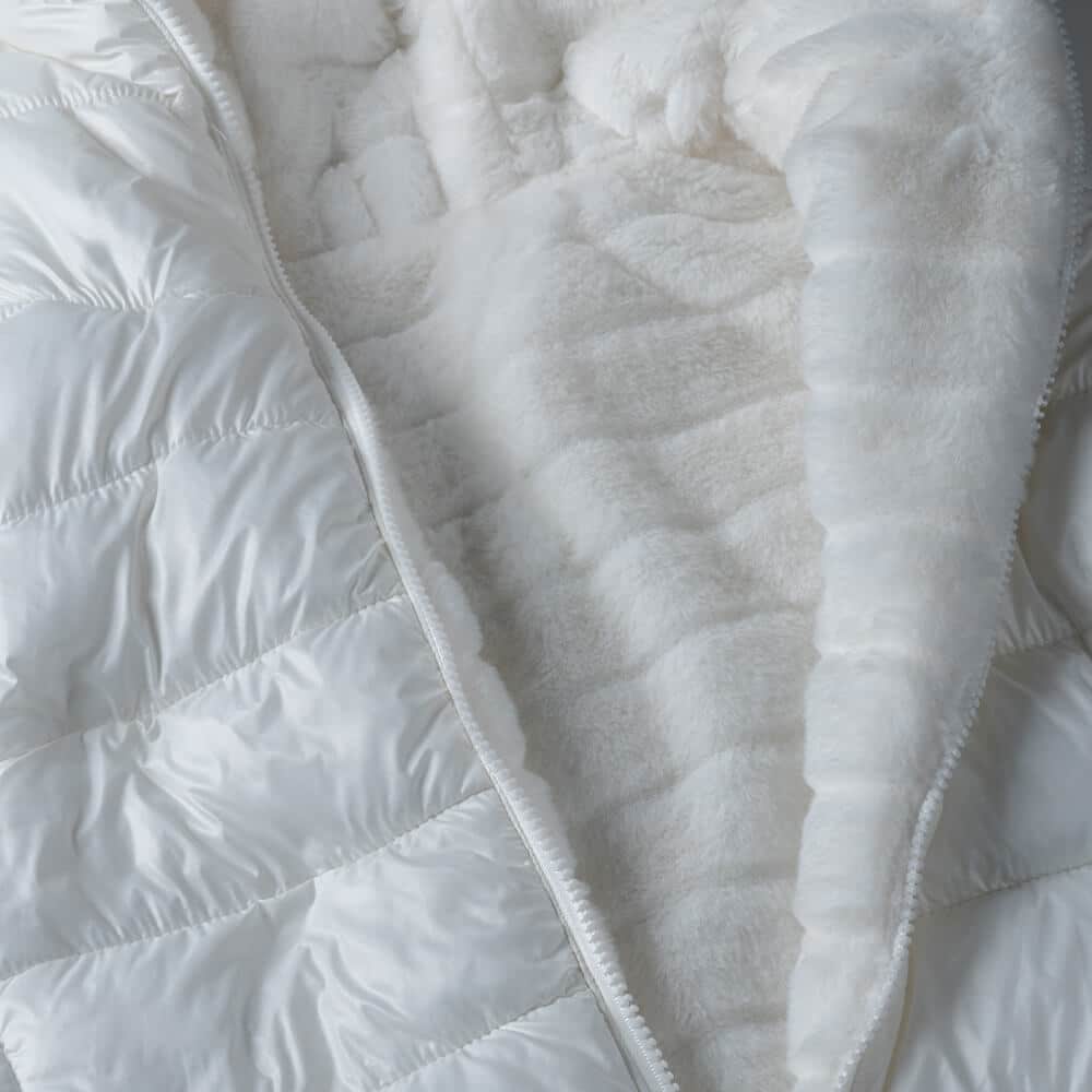 Fashion Γυναικείο Reversible Vest Λευκό