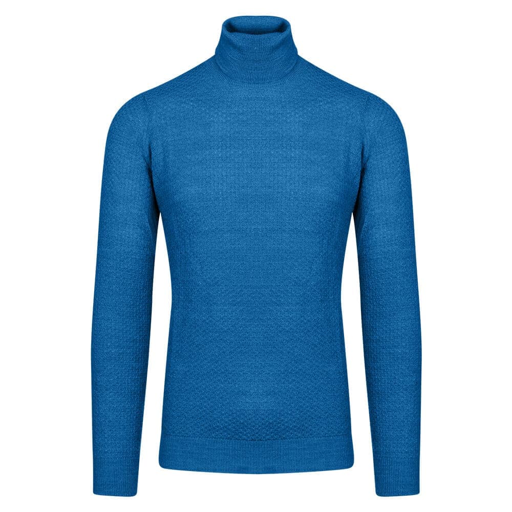 Men's Turtlenecks Prince Oliver Blue