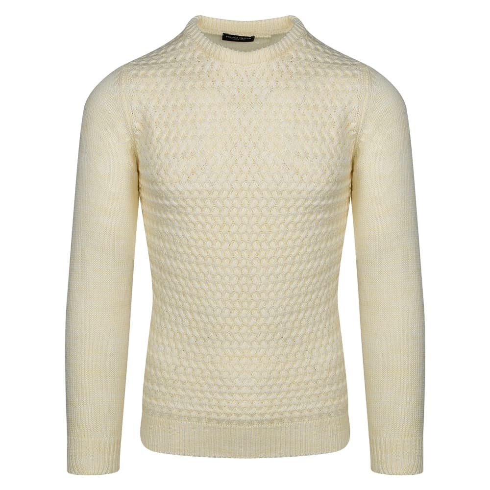 Men's Sweaters Prince Oliver White
