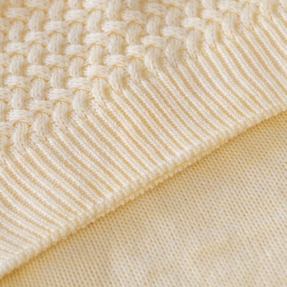 Μπλούζα Πλεκτή Εκρού Round Neck (Modern Fit)