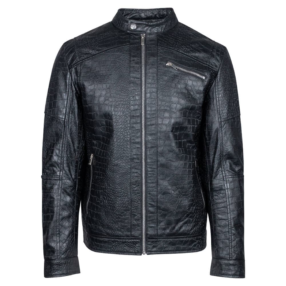 Men's Leather Jackets Prince Oliver Brown