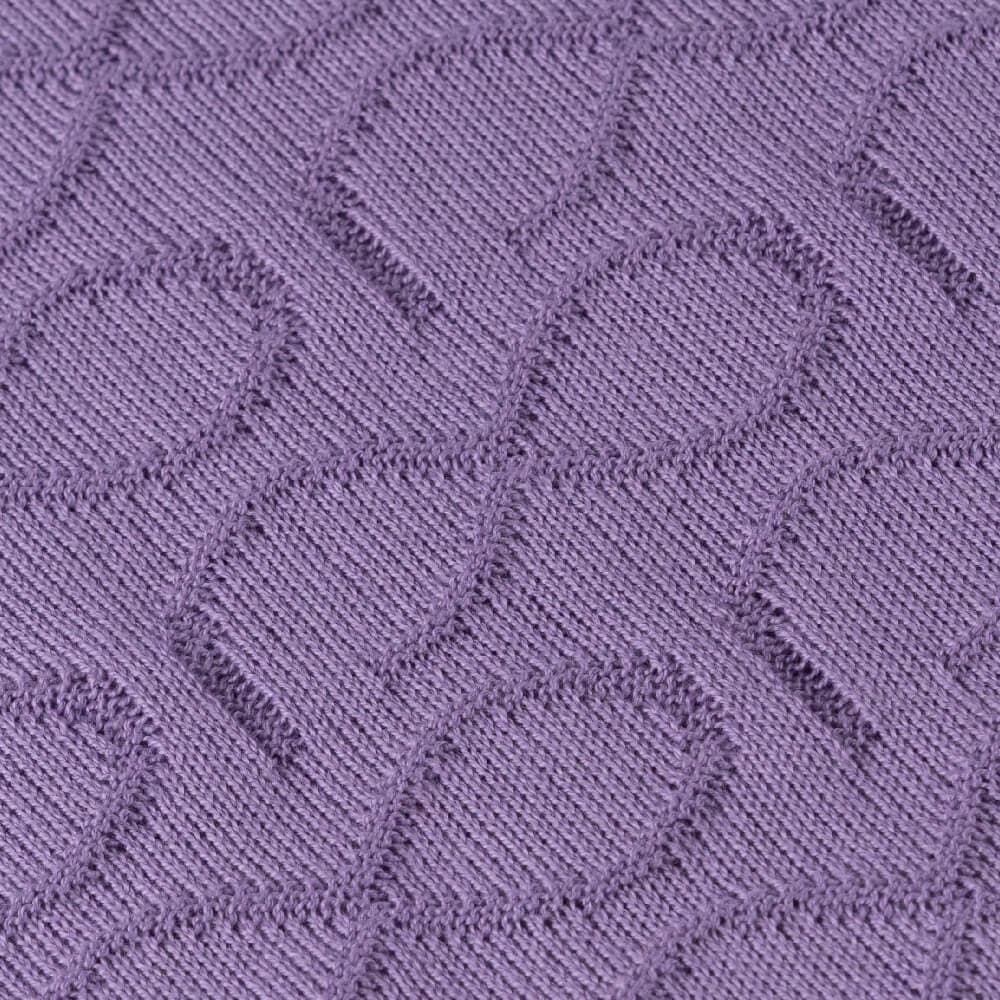 Γυναικεία Πλεκτή Μπλούζα Μώβ