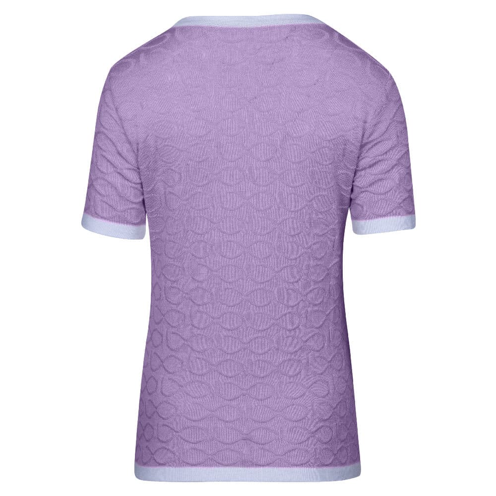 Γυναικεία Πλεκτή Μπλούζα Μώβ