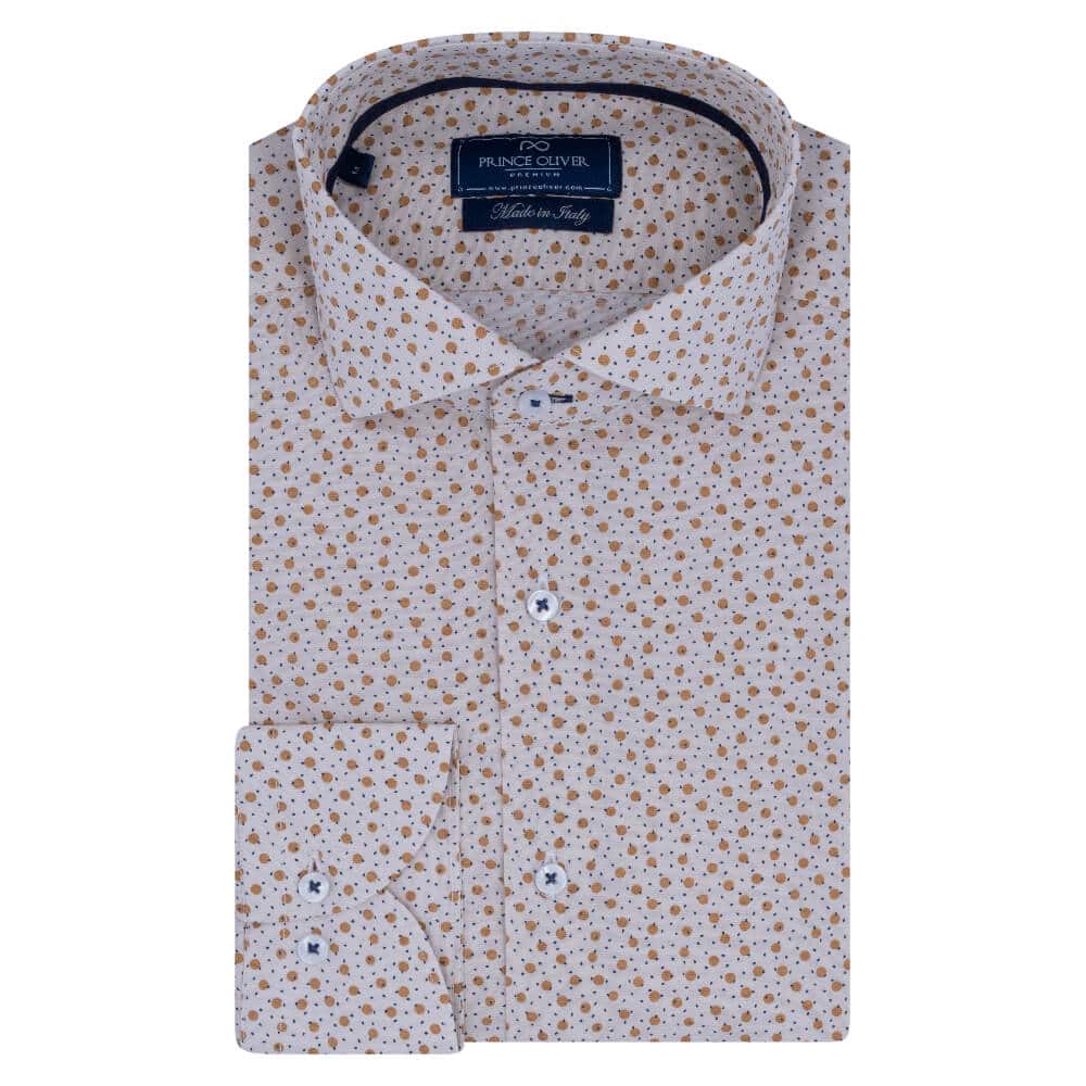 Men's Shirts Prince Oliver Brown
