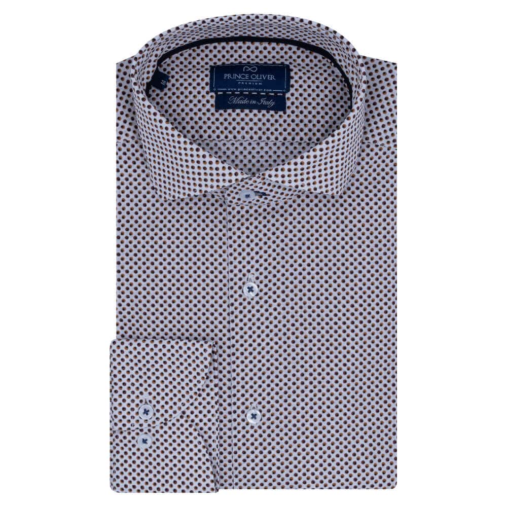 Men's Shirts Prince Oliver Brown