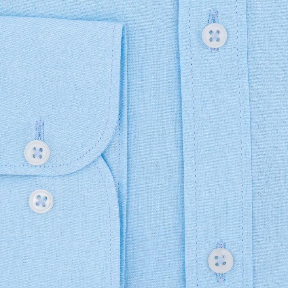 Πουκάμισο Γαλάζιο 100% Cotton (Modern Fit)