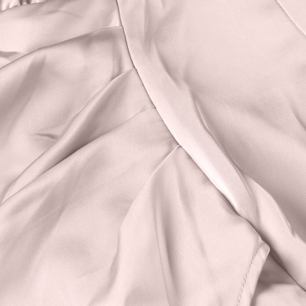 Φόρεμα Σατέν Μπεζ