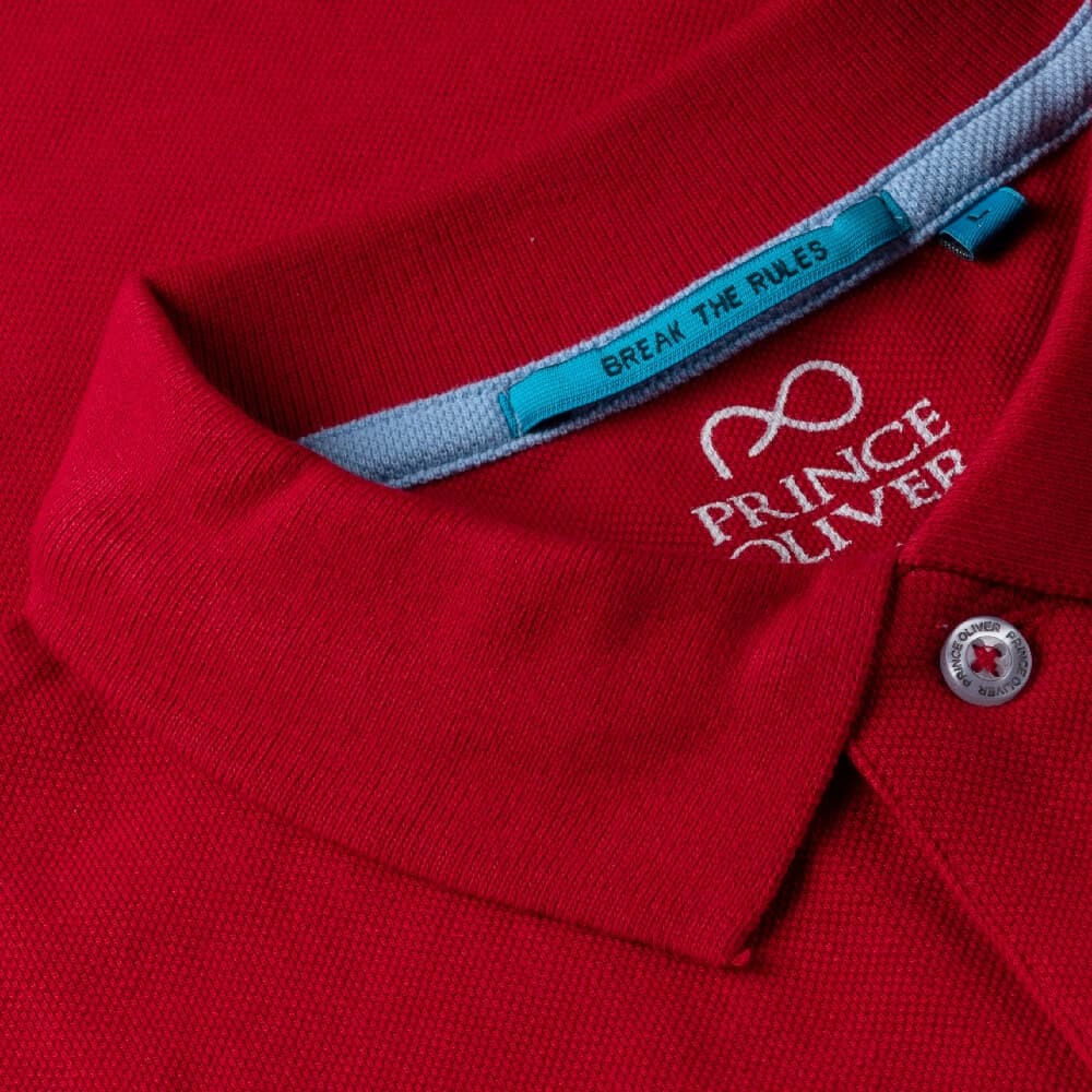 Essential Polo Pique Κόκκινο 100% Cotton (Regular Fit)