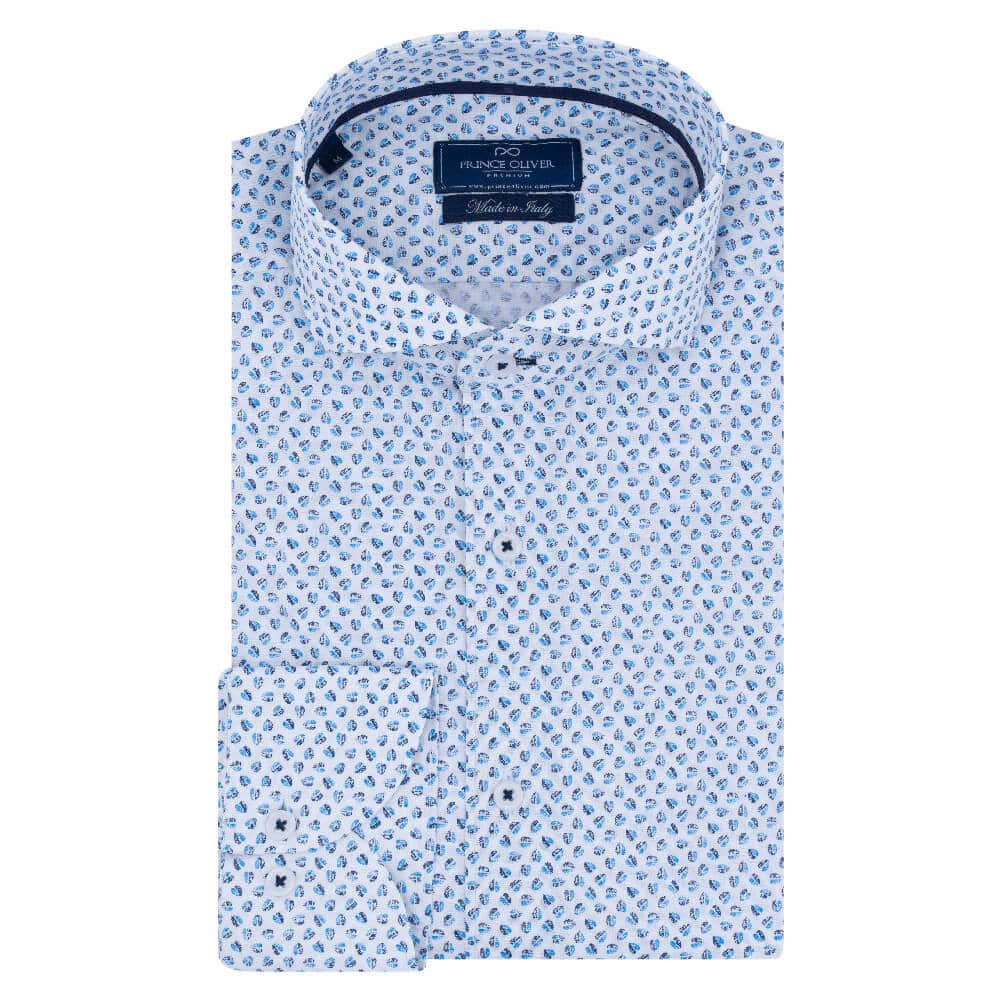 Men's Shirts Prince Oliver White