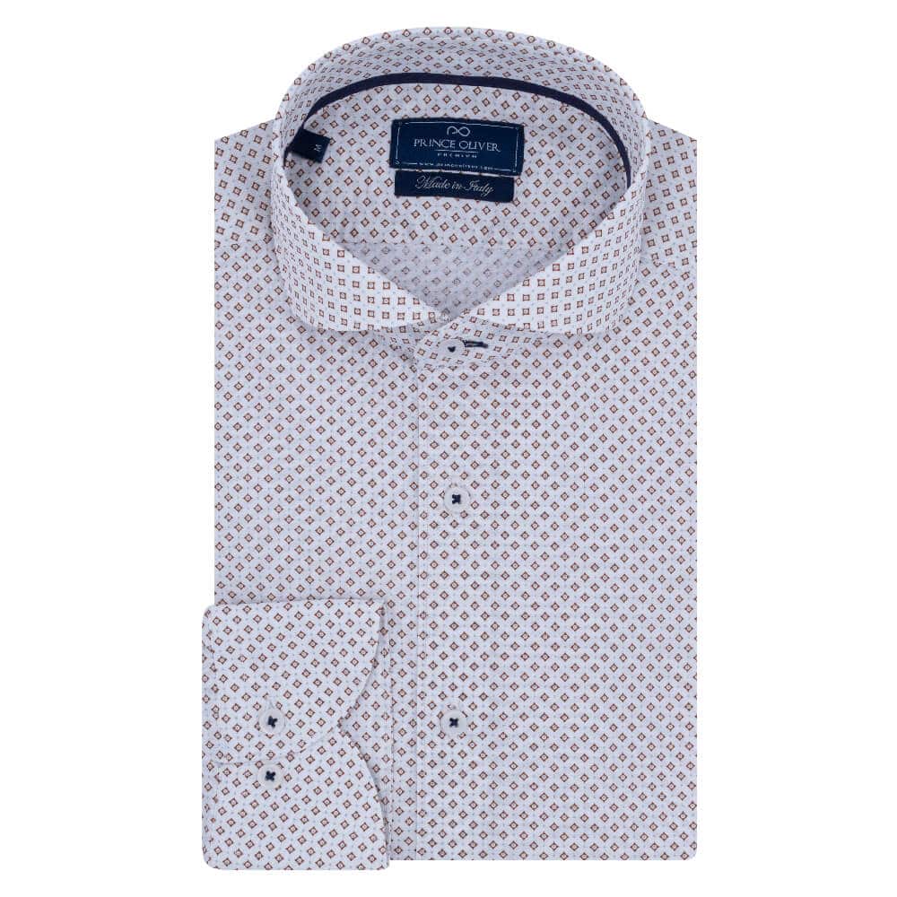 Men's Shirts Prince Oliver White